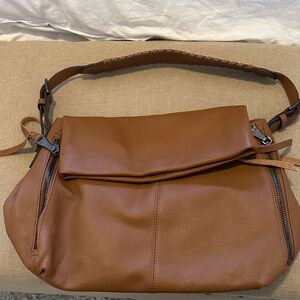 Aimee Kestenberg Brown Leather Shoulder Bag